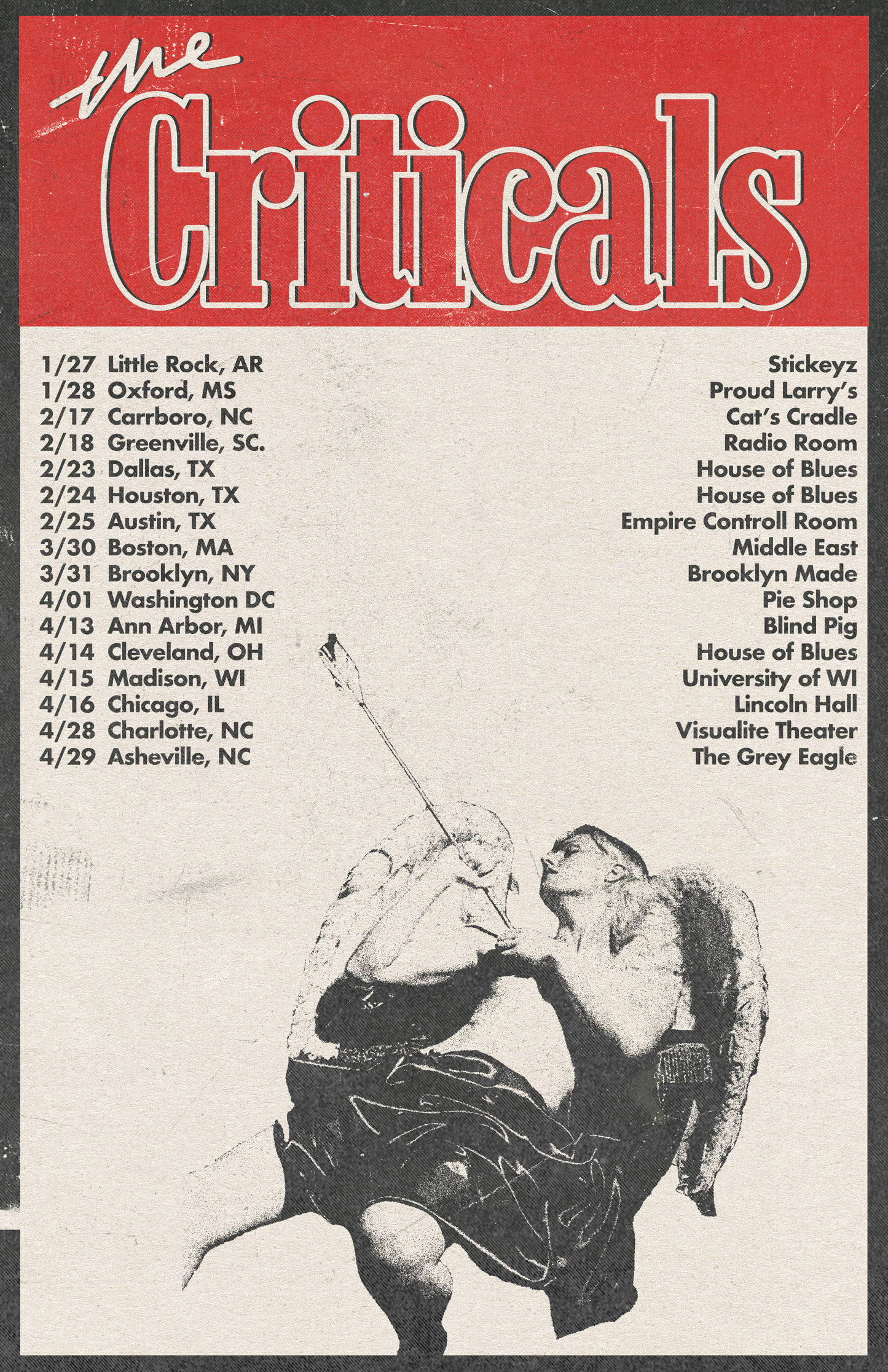 Spring 2023 Tour Poster by Piper Ferrari (Signed)
