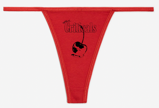 Red Criticals Thong